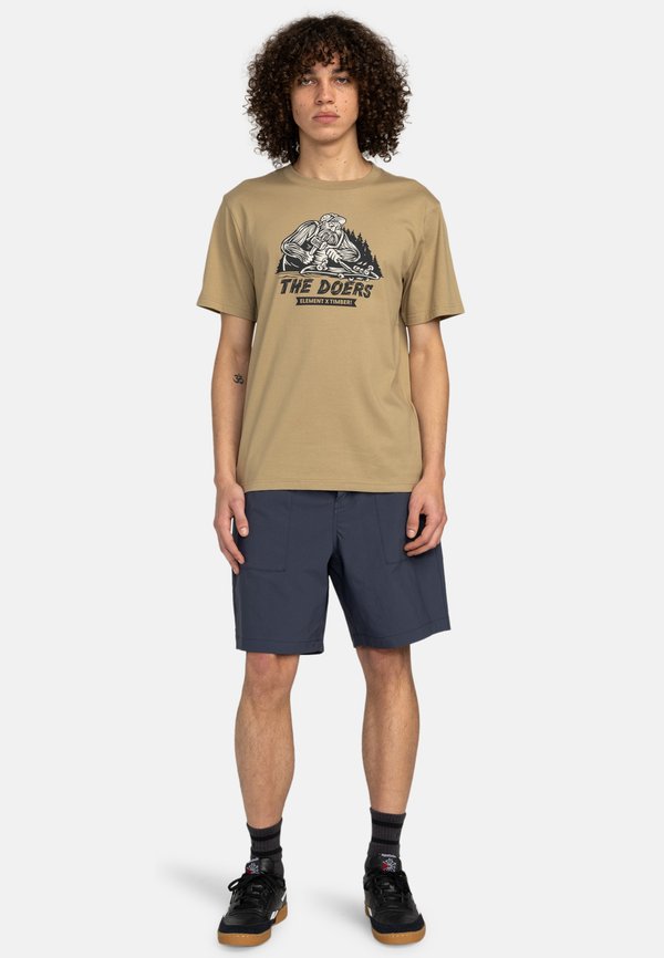 TIMBER SHAPER - À MANCHES COURTES - Print T-shirt - kha3