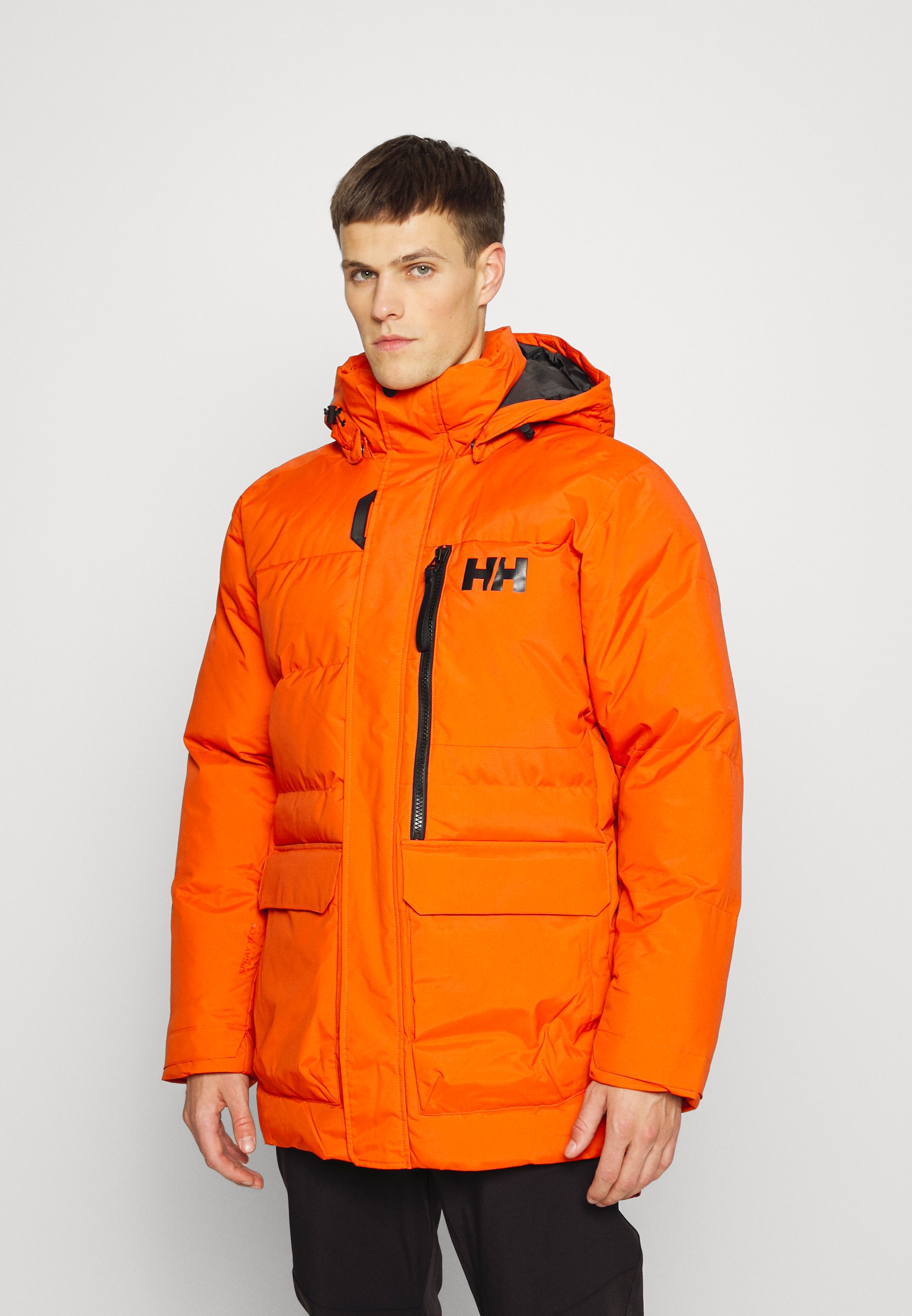 Helly Hansen TROMSOE - Winter coat - orange - Zalando