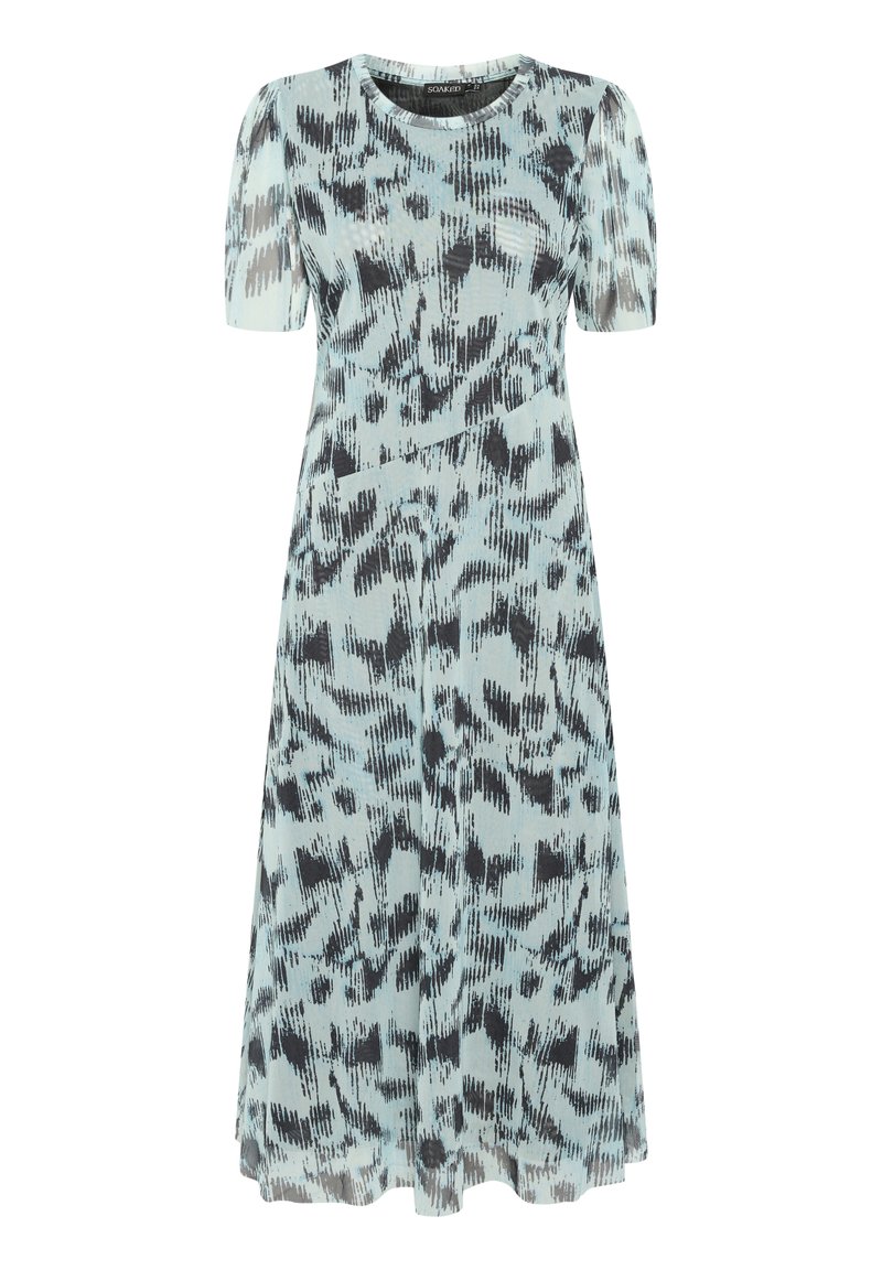 Soaked in Luxury Gebreide jurk blauw