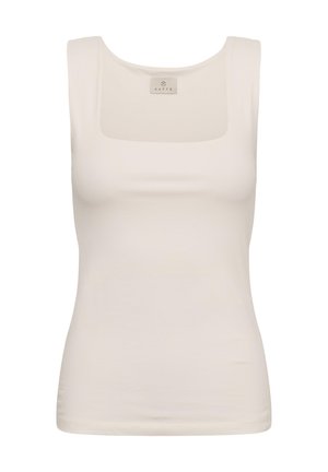 Kaffe, KAOLEAH SQUARE TOP - Top - chalk