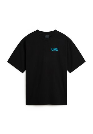 HAND LOOSE - Triko s potiskem - black