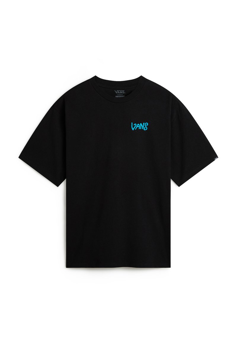 Vans HAND LOOSE - Triko s potiskem - black