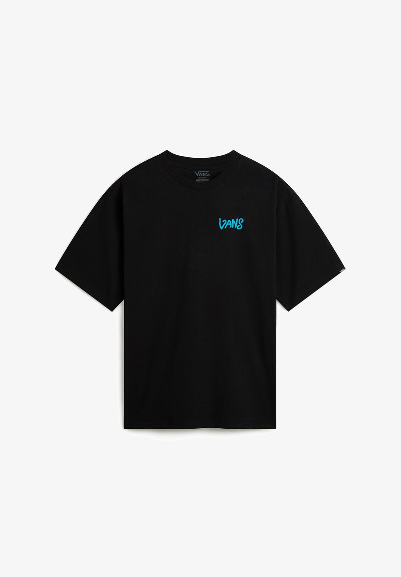 Vans HAND LOOSE - Triko s potiskem - black