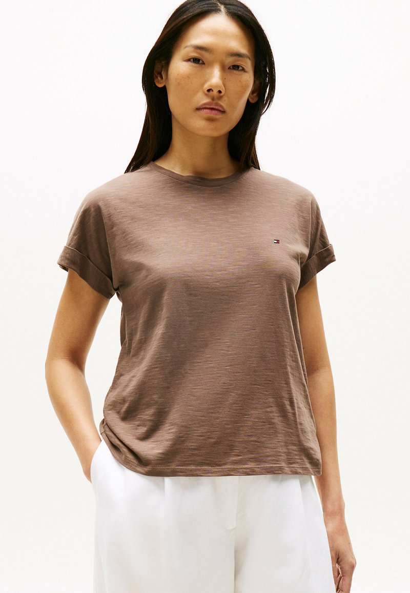 Tommy Hilfiger Basic T-shirt - hot coco