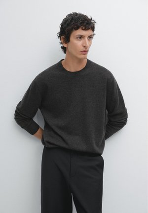 Massimo Dutti CREW NECK  - Trui - dark grey