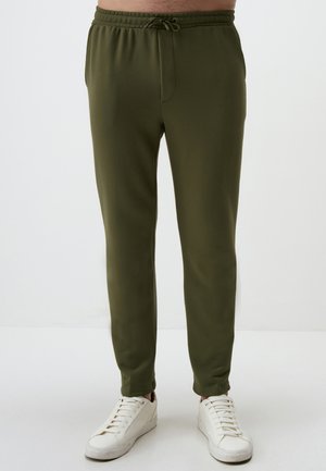 WITH TIE WAIST - Jogginghose - khaki