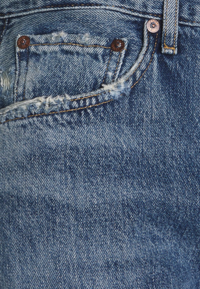 Damen Kleider | Agolde RILEY Jeans Straight Leg frequency/blue denim - LU53863 Damen Kleider | Agolde RILEY Jeans Straight Leg frequency/blue denim - LU53863