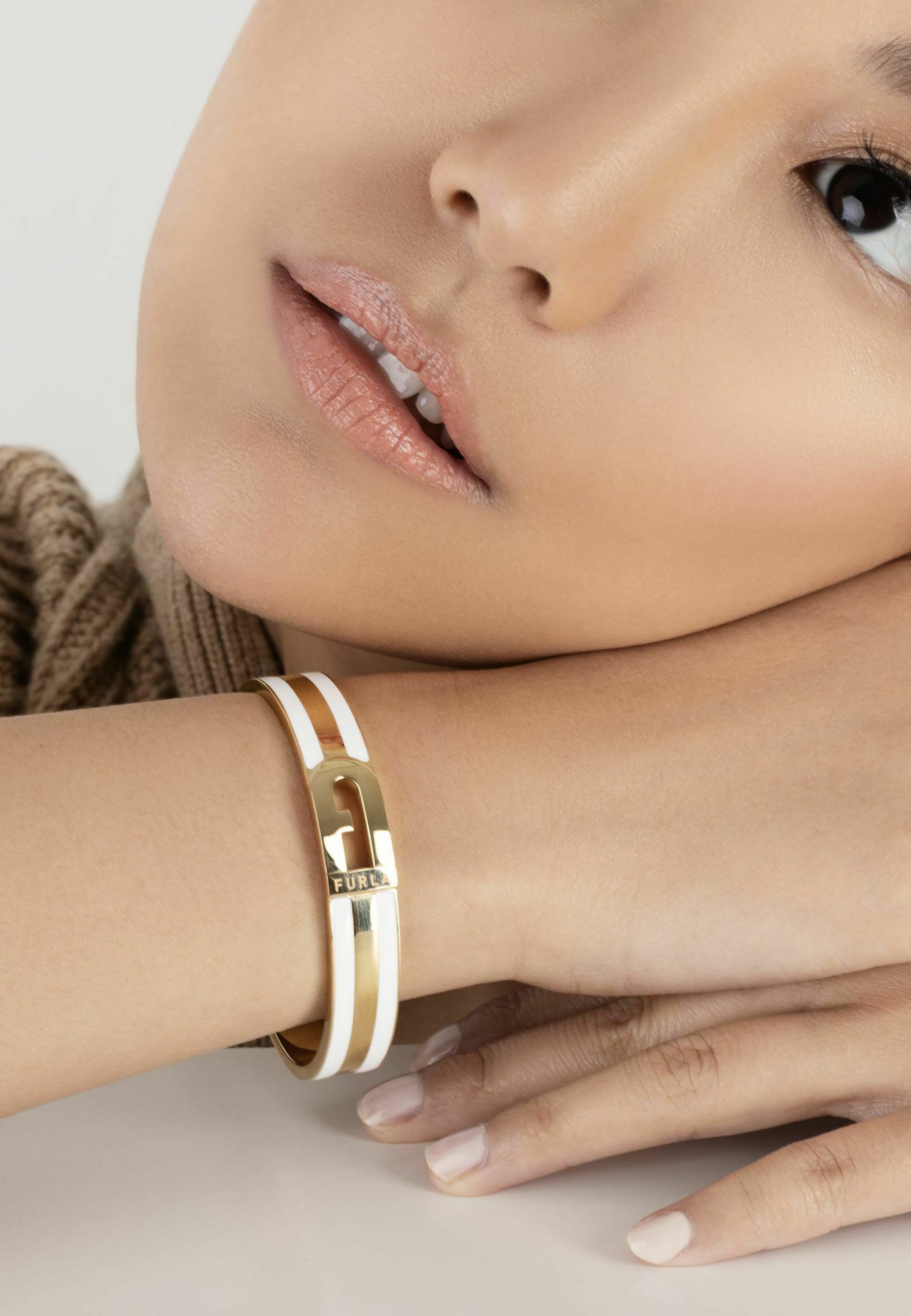 Furla ARCH STRIPE - Bracelet - white - Zalando
