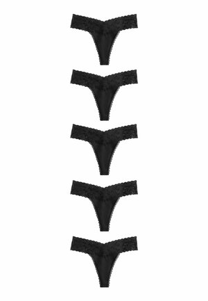 FLORAL  5 PACK - Stringit - black