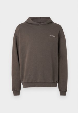 BOXY HOODIE PADED BROWN UNISEX - Mikina s kapucí - faded brown