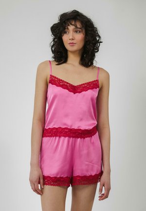 DIZZY  SET - Pyžamo - pink red