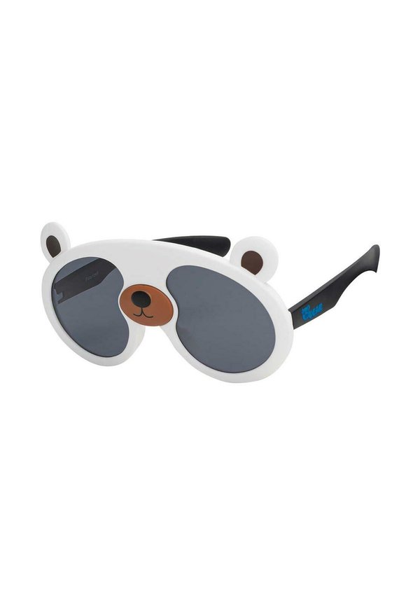 DESIGNER  - Sonnenbrille - weiß schwarz