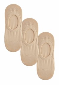 Next - 3 PACK  - REGULAR FIT - Trumpos sportinės kojinės - nude Miniatiūros vaizdas 1