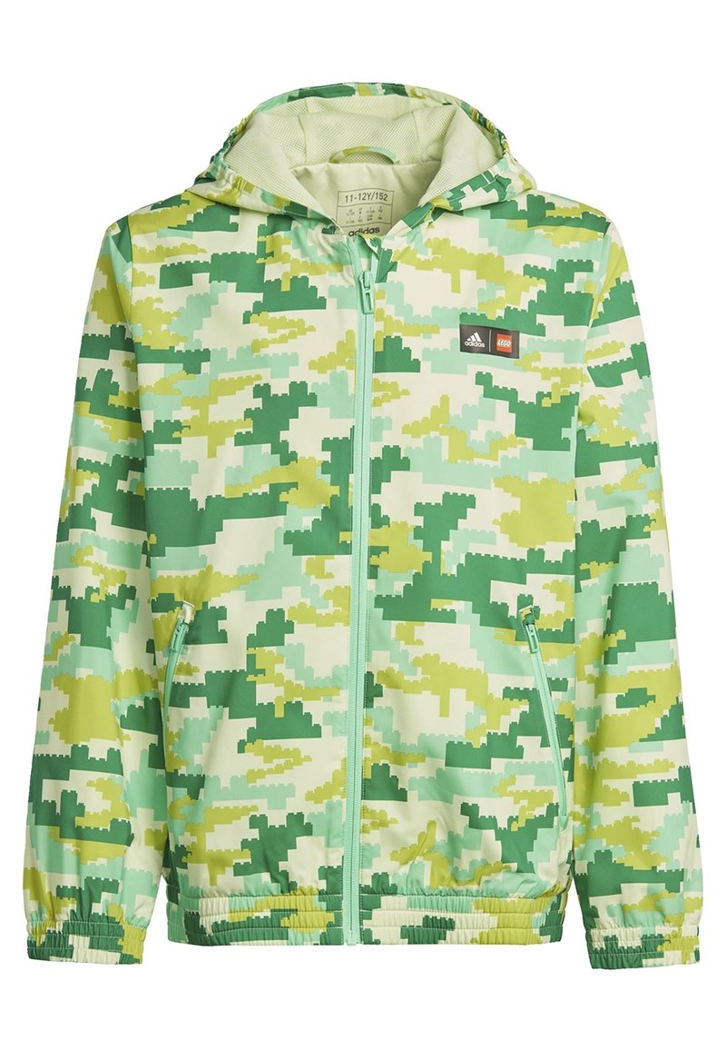 adidas Sportswear LEGO® PLAY - Mezisezónní bunda  - core green   halo