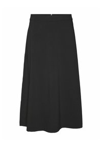 VMBABETTE NORMAL WAIST MIDI - Jupe trapèze - black