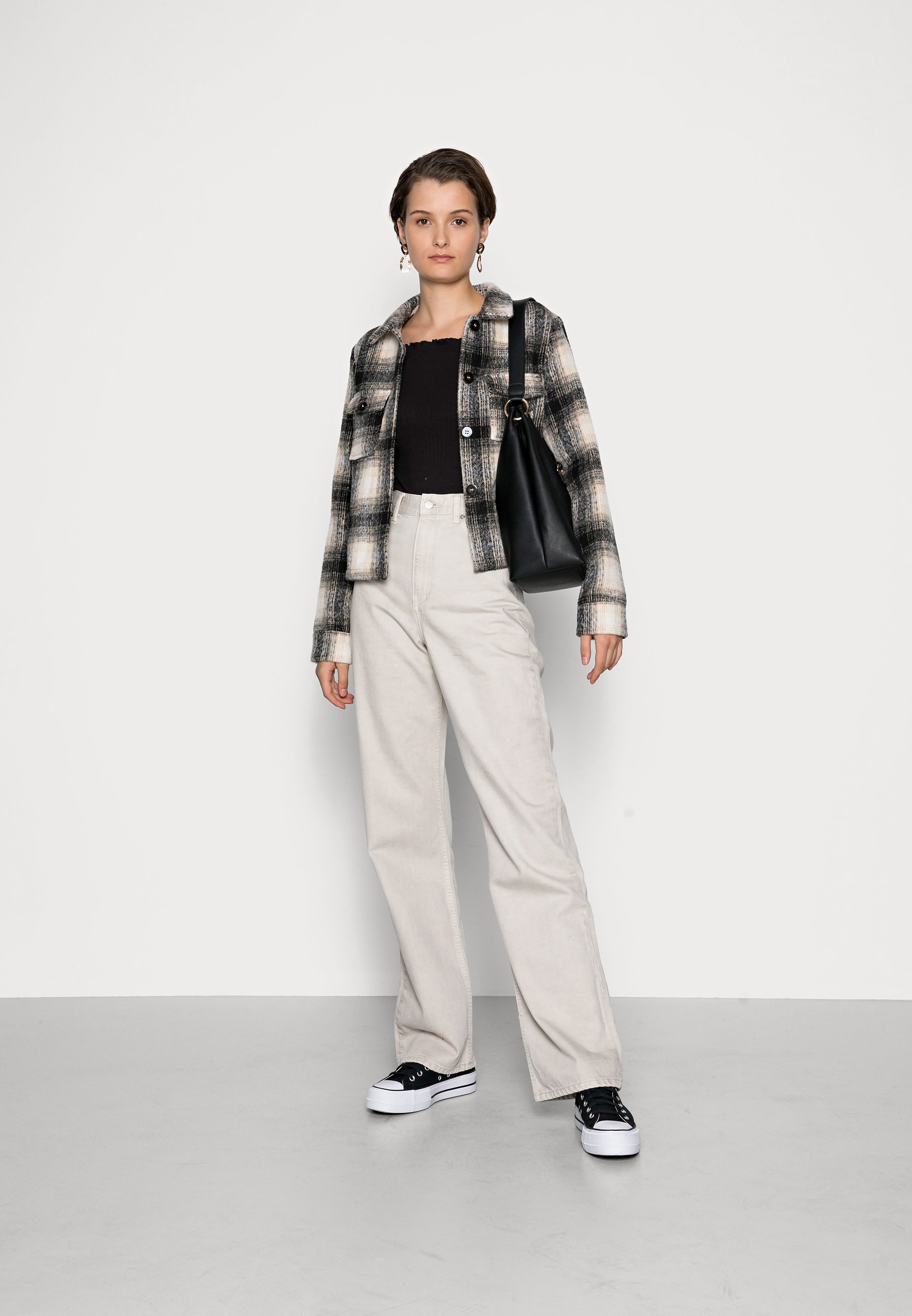 Dr.Denim Tall ECHO - Vaqueros boyfriend - smog/crema - Zalando.es