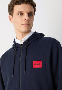 HUGO DAPLE - Felpa con zip - dark blue