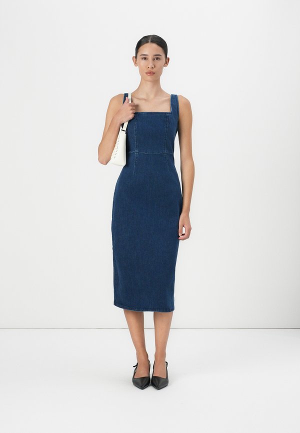 BODYCON  - Denim dress - medium wash3