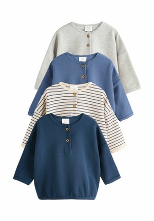 4 PACK - Maglietta a manica lunga - blue stripe