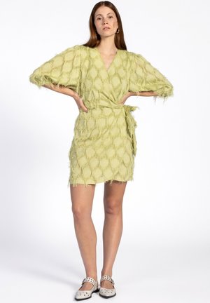 Day dress - dark citrus