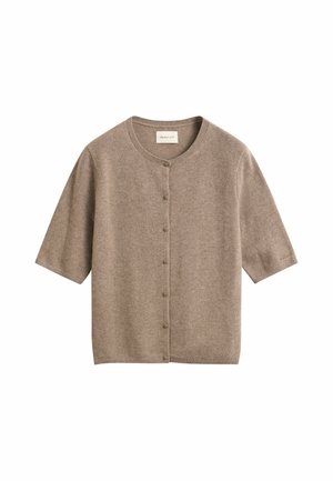 GANT, Gilet - dk sand melange