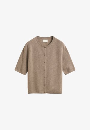 GANT, Strickjacke - dk sand melange