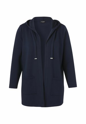 Via Appia Due, OFFENE SWEAT-JACKE MIT KAPUZE - Strickjacke - dunkelblau