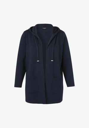 Via Appia Due, OFFENE SWEAT-JACKE MIT KAPUZE - Strickjacke - dunkelblau