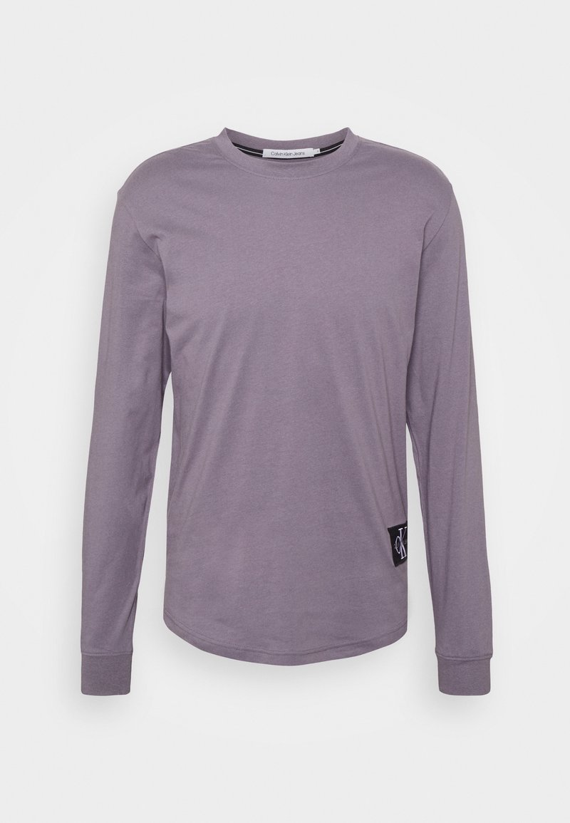 Calvin Klein Jeans Långärmad tröja - mottled dark grey