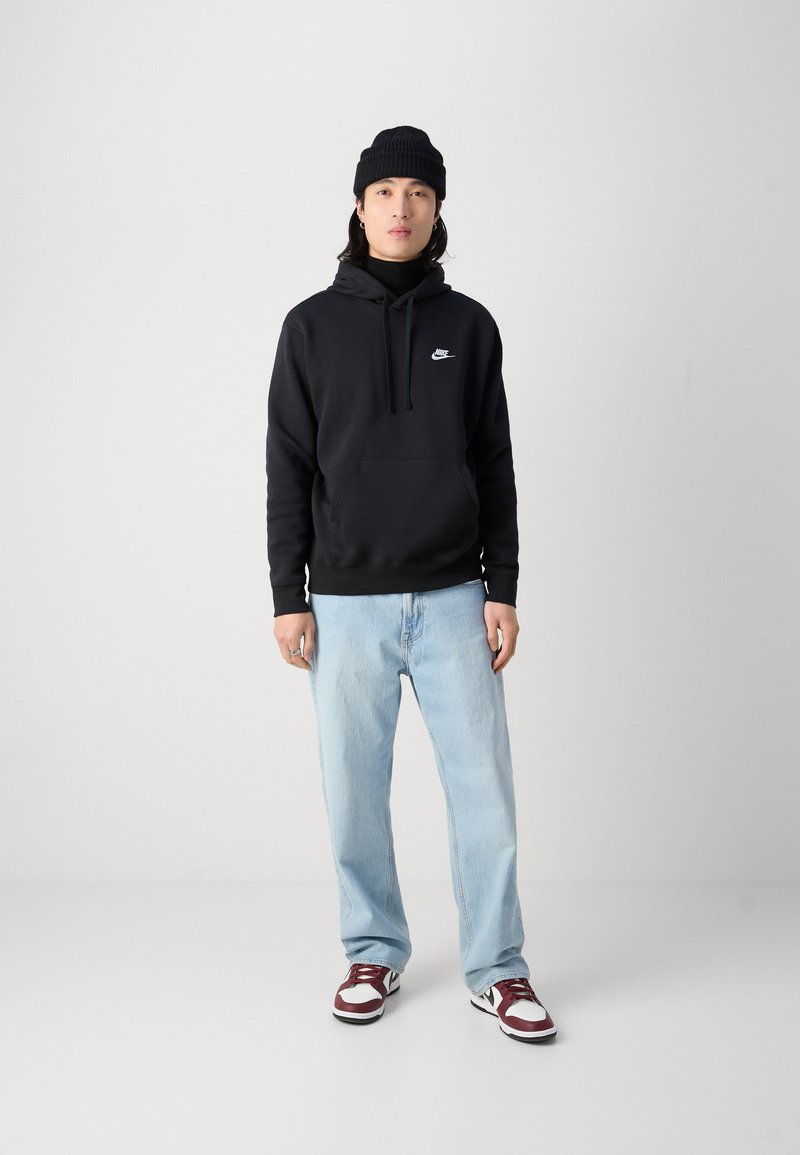 Nike Sportswear SPORTSWEAR CLUB FLEECE Sudadera black/white