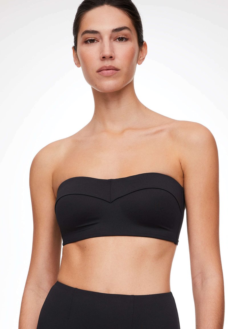 Bandeau Bikini Top in Black