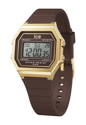 DIGIT RETRO - Montre à affichage digital - brown cappuccino s