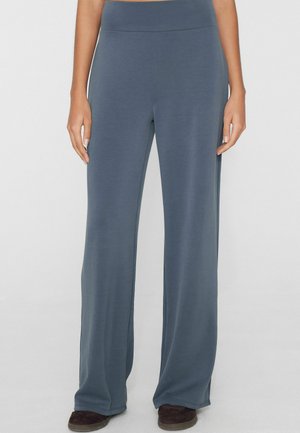SOFT TOUCH PALAZZO - Pantalon de survêtement - blue