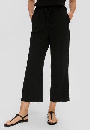 s.Oliver BLACK LABEL Trousers - schwarz