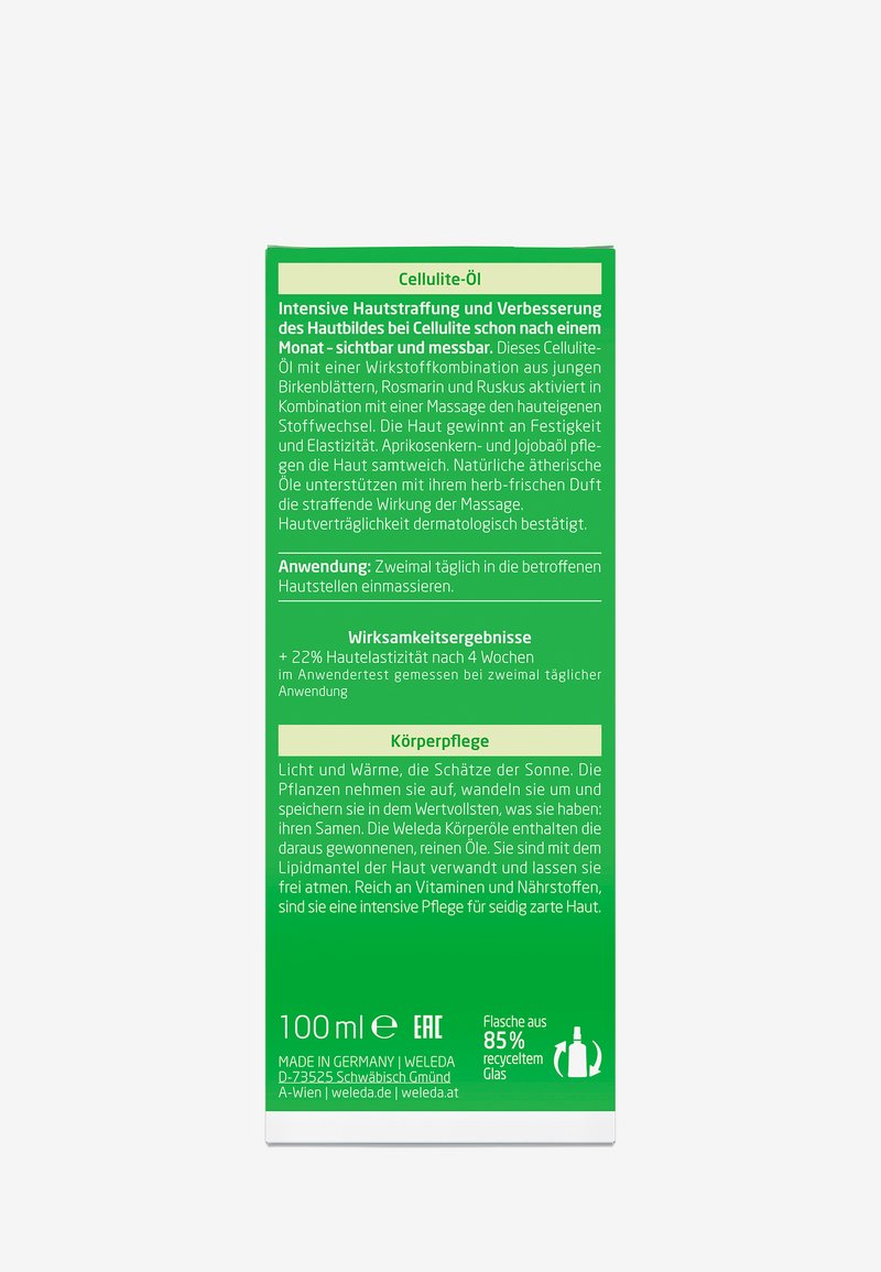 Weleda BIRCH CELLULITE OIL - Krperl & Schimmer - Zalando
