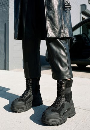 Buffalo, FUSION COM HI WARM - Talvesaapad - black