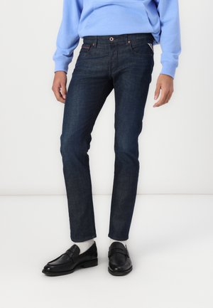 Straight leg jeans - dark-blue denim