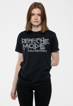 Paradiso Clothing DEPECHE MODE PEOPLE ARE PEOPLE - Print T-shirt - black