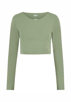 Urban Classics Bluză cu mânecă lungă - matcha green
