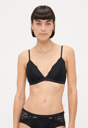 ONLDELICATE TRIANGLE PADDED BRALETTE  - Triangle bra - black