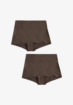 Next, SHORT FIT - ULTIMATE COMFORT KNICKERS 2 PACK - Boyshorts - chocolate brown