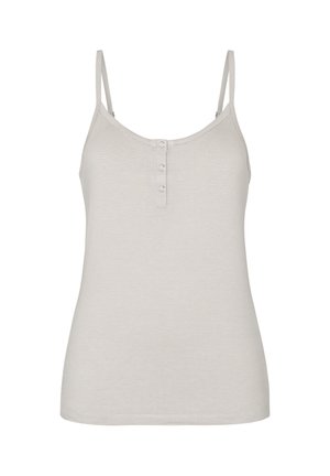 Hunkemöller, HUNKEMÖLLER PYJAMA CAMI STRIPED HENLEY - Nachtwäsche Shirt - grey