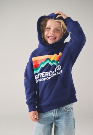 Superdry & Co Felpa con cappuccio - navy mix