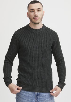 11 Project Strickpullover - gray melange