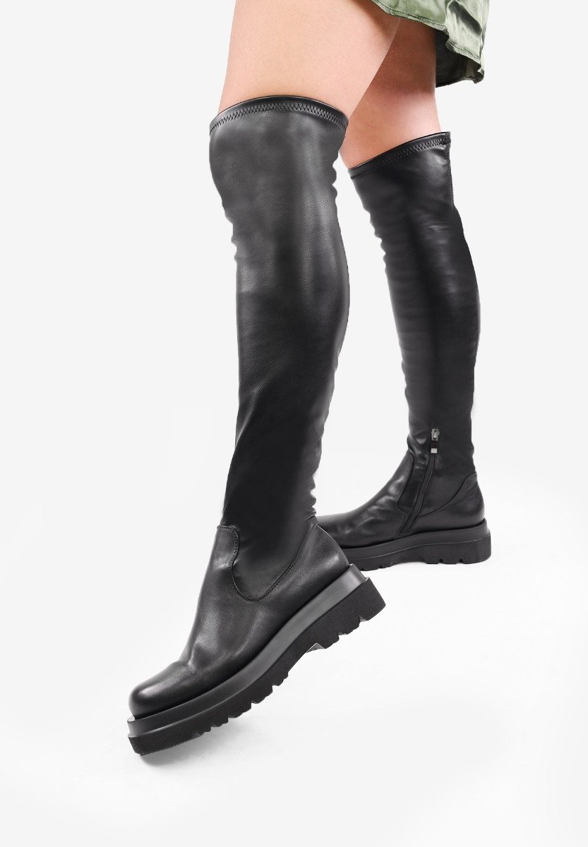Bosanova Botas mosqueteras - black/negro - Zalando.es