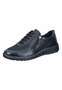 Comfortabel Casual lace-ups - schwarz