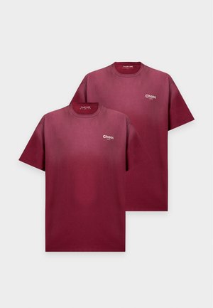 YOURTURN by Zalando, UNISEX REGULAR FIT - T-shirt imprimé - red