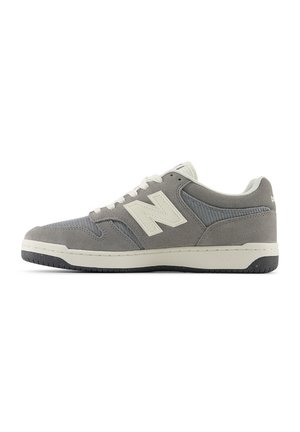 Basketball shoes - slate grey  white