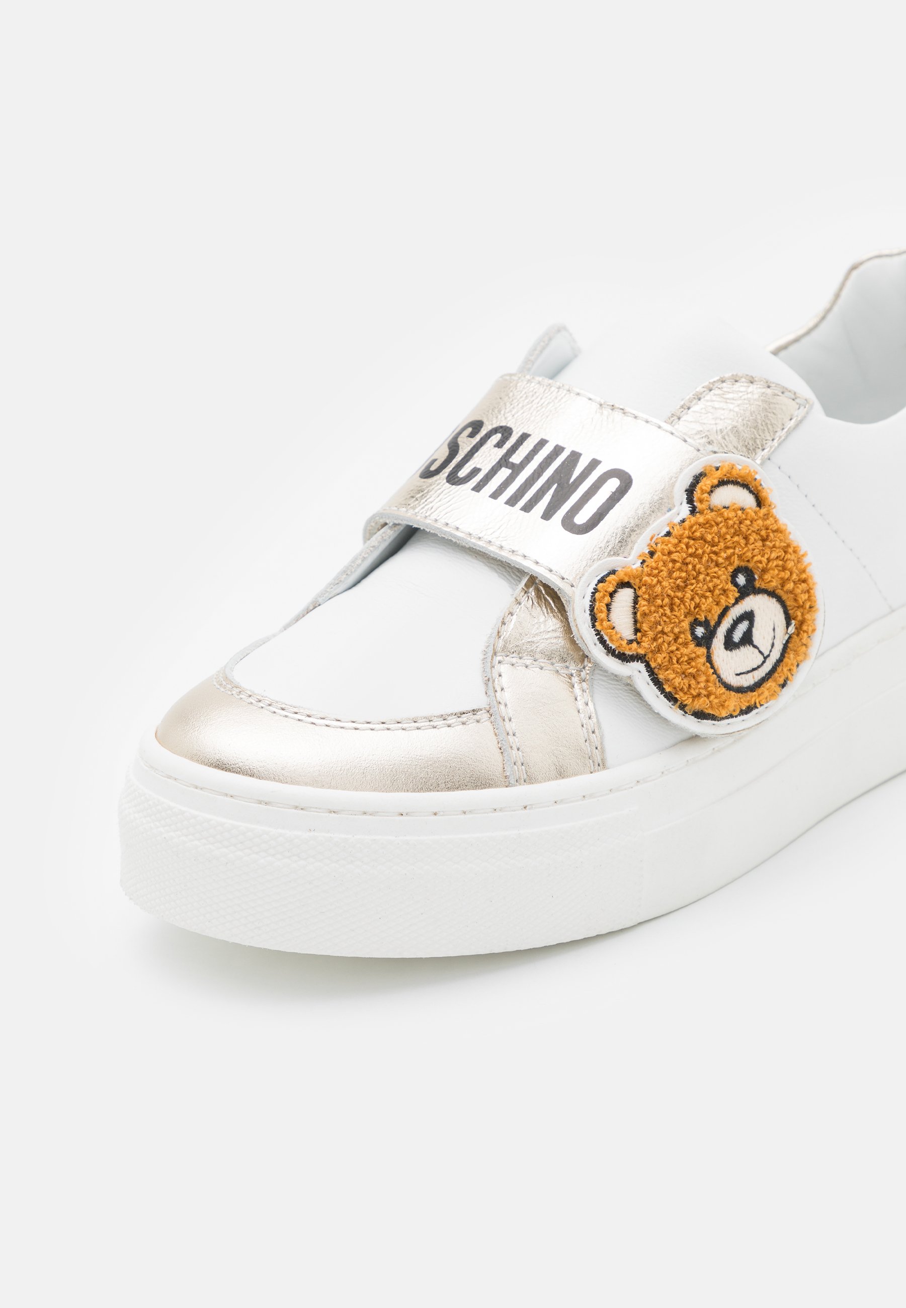 MOSCHINO Zapatillas - gold/white/dorado - Zalando.es