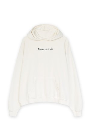 CONTROL YOUR DESTINY UNISEX - Felpa - ivory